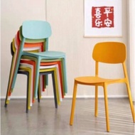 Plastic dining chair, Nordic Style Modern Creative Style Chair , Nordic Candy Chair
