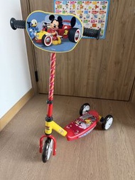 迪士尼米奇三輪滑板車