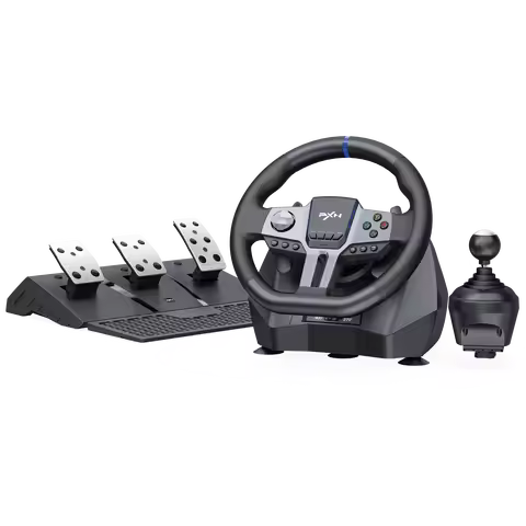 PXN V9 Gen2 Gaming Steering Wheel 270°/900° Racing Wheel Volante for PS4/PS3/PC Windows 8,10,11/Swit