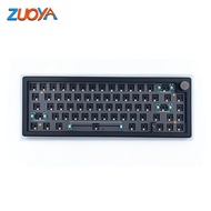 ZUOYA GMK67ที่กำหนดเองวิศวกรรมแป้นพิมพ์ชุด Hot-Swappable บลูทูธ2.4กรัมไร้สาย RGB Backlit ปะเก็นโครงส