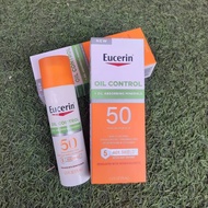 Eucerin Sun Oil Control SPF 50 Face Sunscreen Lotion with Oil Absorbing Minerals 75ml ครีมกันแดดผิวห