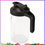 32Oz Mason Jar Pour Spout Lid -Glass Pitcher Breast Milk Pitcher Graduated Mason Jar Seal for Juice,