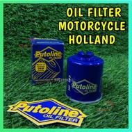 NEW COLOR PUTOLINE OIL FILTER MOTORCYCLE HOLLAND [ HF183 ] - VESPA