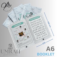 POKET UMRAH (Booklet Edition) by FH2U 2025 - Buku Panduan Ringkas, Niat, Doa & Zikir dlm Bahasa Arab