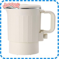 SHOOGEL Electric Kettle, 800ML 2-in-1 Mini Kettle, 304 Stainless Steel Foldable Rice Cooker