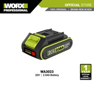 WORX Battery (2.0Ah/20V) WA3023
