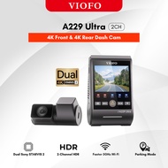VIOFO A229 Ultra 2CH Dash Cam - 4K+4K Dual STARVIS 2 HDR