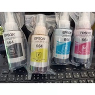 ORIGINAL EPSON T664 664 T6641/ 6642 / 6643 / 6644 INK. T664 664 FOR PRINTER L101 L111 L130 L201 L211