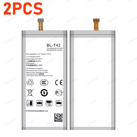 2PCS 2025 Years 100% New Original Battery BL-T42 For LG V50 ThinQ V50S/G8X Battery + Free Tools