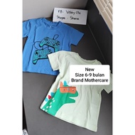 Mc game and dino T-shirt size 6-9 months