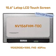 15.6 Lcd Touch Screen Nv156fhm-t0c Fit Boe0923 Edp 40pin 1920x1080 Ips Laptop Display Fhd Matrix Pan