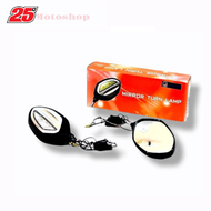 Spion Motor Nyala Sein SEN LED Honda Beat Vario Original AHM Mirror LED
