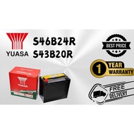 Yuasa S46B24R VRLA- OEM Car Battery Toyota Prius/Prius C /Lexus CT200H