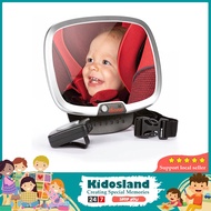 [sgstock] Diono Easy View Plus Baby Car Mirror with Light, Safety Car Seat Mirror for Rear facing In