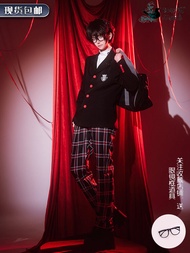 ไม่มีเสียง นักเรียนชาย ชุด Cosplay P5 Rain Akasaka สำหรับผู้ชาย เสื้อผ้าสำหรับตัวละครการ์ตูนญี่ปุ่น