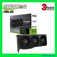 การ์ดจอ ASUS NVIDIA RTX 5050 PRIME / 5050 DUAL OC EDITION 8GB GDDR6