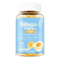 MAMA BEAUTY Omega 3 Fish Oil Gummies น้ํามันปลา กัมมี่ Help บํารุงสมอง บํารุงสายตา มี EPA และ DHA Le