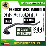 Exhaust Neck Modenas GT128 / CT100 / CT110 STANDARD 22mm /// RACING 28mm Front Pipe Manifold With Br