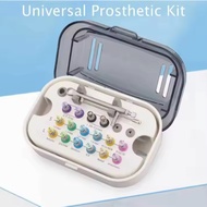 Dental Universal Implant Fixture System Prosthetic Screw Remover Kit Hand Use