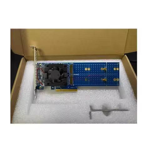 M. 2 NVMe SSD PCIe x8 adapters with PLX88024 PCI Express 4.0 4-port M.2
