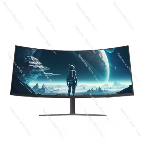 LG Screen 34 Inch 4K 144Hz Curved Computer Monitor 2K 144Hz Fish Screen IPS Gaming 21:9 Wide Screen