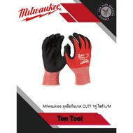 Glove Hand Glove​Milwaukee CUT1 Cut Guard 1 Pair​ Size Saiz Sehingga​ L/M