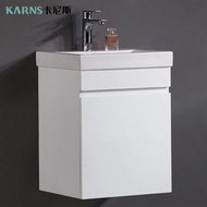 【CERAX 洗樂適衛浴】 45公分方形瓷盆+防水發泡板浴櫃(不含面盆龍頭)