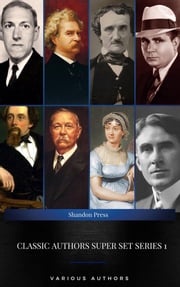 Classic Authors Super Set Series 1: (Shandon Press): Mark Twain, Edgar Allan Poe, , H.P Lovecraft,Robert E. Howard... Mark Twain