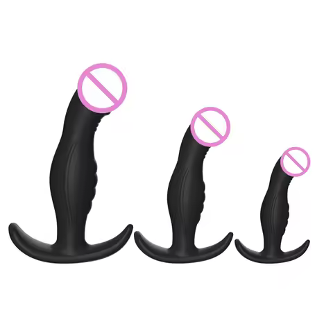 Wearable Anti Drop Soft Anal Plug Prostate Massage Silicone Butt Plug Anal Training Comfortable To W