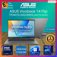 ASUS Vivobook 14 Flip AI Laptop TP3407S-ASG249WS (Intel Core Ultra 7-258V/32GB RAM/512GB SSD/14" IPS
