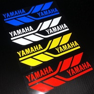 Yamaha Xmax MT15 R1 R3 R15 Nmax Aerox 155 MIO Motorcycle Reflective Sticker Scooter Header Footrest Modified Decorative Stickers Accessories