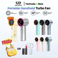 [Official MY] GOOJODOQ GFS001 High-Speed Turbo Fan |   Adjustment of Fan Speed with LED Display Max 