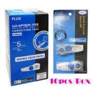 PLUS WH-605R-2P WH 605R 2P MR Correction Tape Refill Twin Pack (10card/box) WH605 5mm