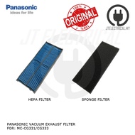 Panasonic MC-CG331 MC-CG333 Vacuum Cleaner Replacement Exhaust Sponge HEPA Filter