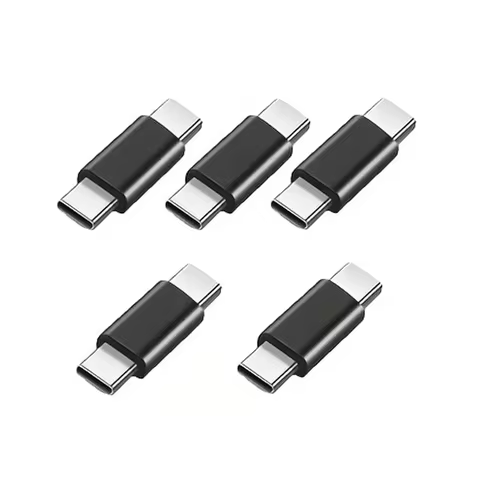 USB C Male to Male Adapter, USB Type C Coupler Extender Support PD, 5Gbps, for Thunderbolt 4/3, MacB