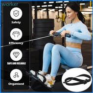 Wor* Adjustable Fitness Foot Strap Rowing Machine Foot Strap Replacement Fixed Foot Strap Rowing Mac