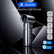 ประกันศูนย์ไทย JisuLife Life9 Chrome สีเงิน limited 5000mAh พัดลมมือถือ Handheld Fan พัดลมพกพา พัดลม