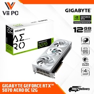 GIGABYTE GeForce RTX 5070 / RTX5070 AERO OC 12G DDR7 GAMING GRAPHIC CARD