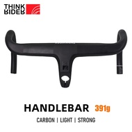 ThinkRider PRO aero carbon Integrated handlebar Hidden Trace Road Bicycle Handlebar 380/400/420 28.6mm Racing Bike