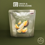 Green & Wholesome | Monthong Durian Freeze Dried | ทุเรียนหมอนทองฟรีซดราย
