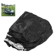 Golf Cart Cover 210D Oxford Fabric with Silver PU Coating for EZ GO Club Car Standard 4 Passenger 11