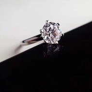 Tiffany 經典六爪鋯石戒指 [6,7,8碼]