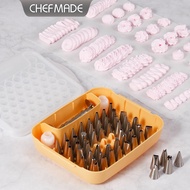 Chefmade 66PCS Bộ trang trí bánh kem Jenny Cookie Puff Chuyên NghiệP Bộ trang trí wk9981