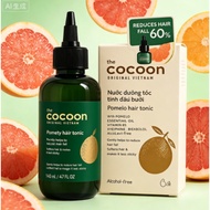 【Bloom Essence】Authentic COCOON Pomelo Hair Tonic | Vitamin B5 Oily Scalp & Roots Treatment | 140ml 