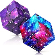 Infinity Cube Fidget Toys, Galaxy Fidget Cube Stress And Anxiety Relief Toys