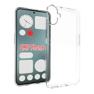For Nothing CMF Phone 1 Case Ultra Thin Matte Clear Silicone TPU Back Cover Soft Phone Case for Noth