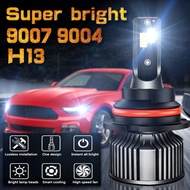 9007 Distance Near Integrated H13 Car led Headlight 9004 High Power Dual Tube LED Headlight White Li