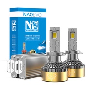 ไฟหน้ารถยนต์ NAO H7 H11 H4 LED 260W 31200LM Canbus H9 HB3 9005 6000K H8 HB4 9006 H1 H3 9012 880 Turb