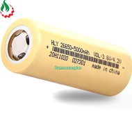 Cell pin 26650 HLY Li-ion 3.7V 5000mah 5C - Xả 25A