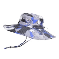 【CC】 UV Protection Hats Men Camouflage Hat Male Wide Brim Caps Outdoor Hiking Panama
